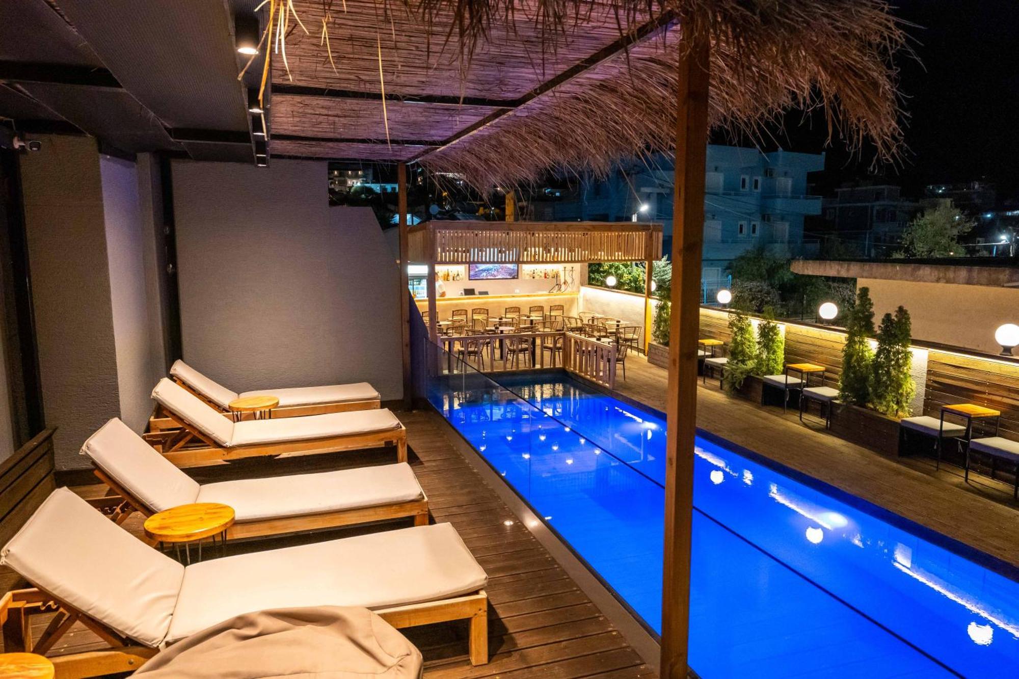 Hotel Piramida كساميل المظهر الخارجي الصورة